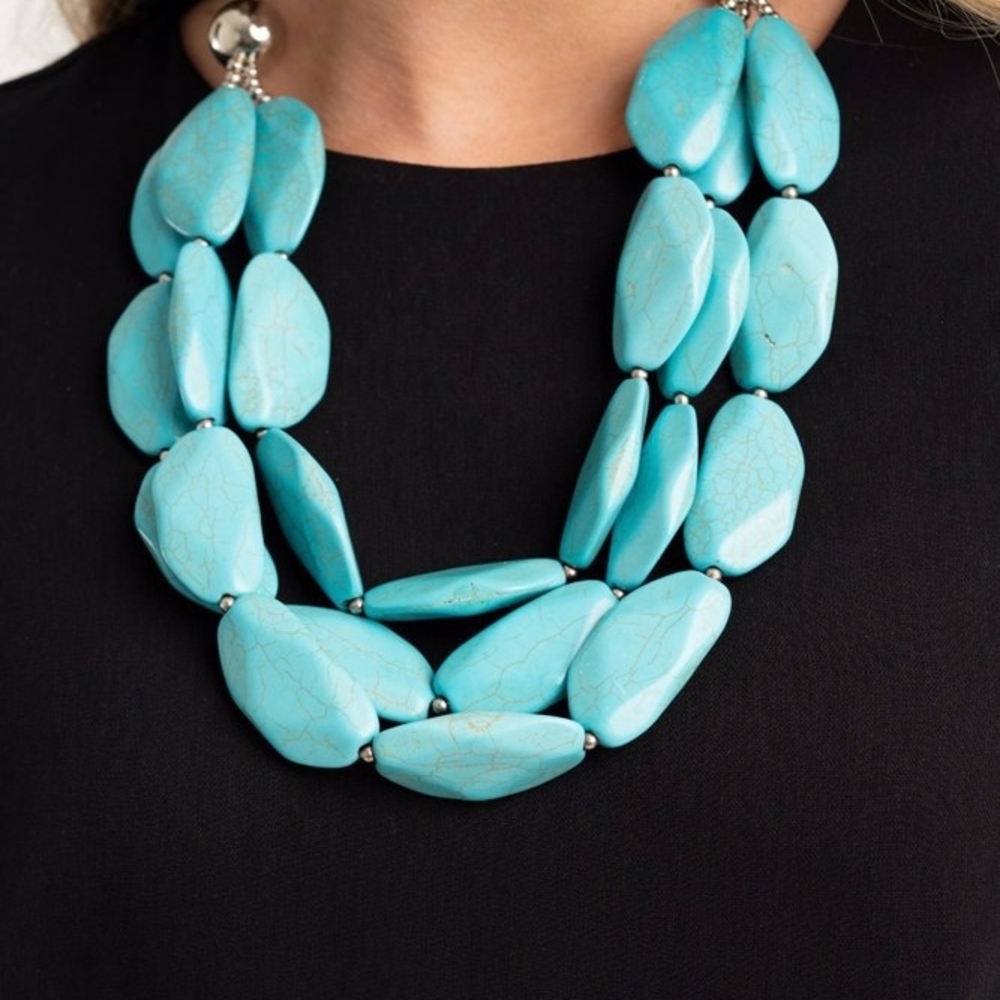 Turquoise Statement Necklace